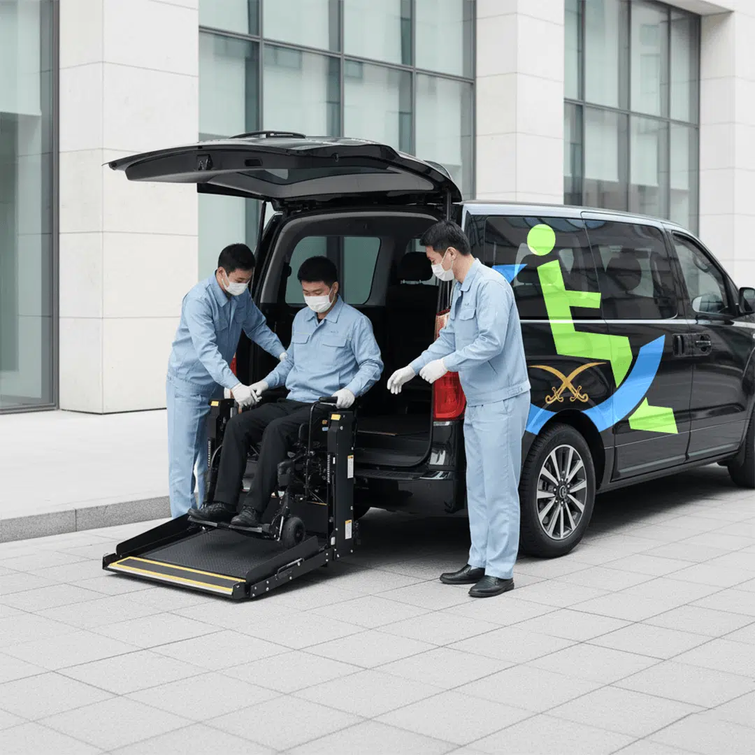 درج كهربائي نقل كبار السن